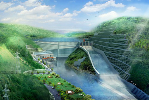 后湖管理区老挝南塔河1号水电站项目
